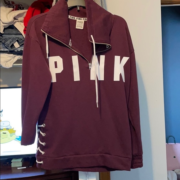 PINK Brand Half Zip - Picture 1 of 4